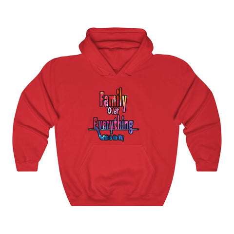 Family Over Everything Unisex Heavy Blend™ Hooded Sweatshirt